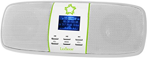 Lexibook - Mmb100 - Barre De Son Portable - Vert Fluo