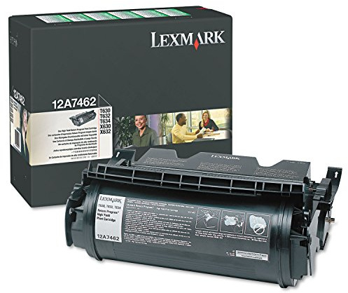 Lexmark 12A7462 Toner Cartridge 1 Piece Original Black