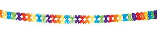 NEU Girlande Festival, 6m, bunt