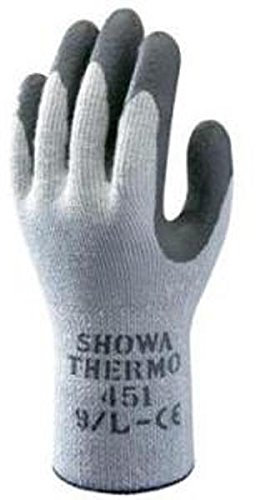 Showa 451 grau – Med Showa Thermo Grip (10 Stück)