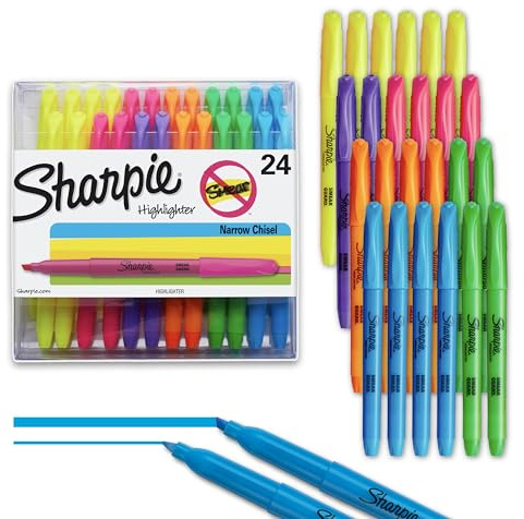 Sharpie Accent Assorted Highlighters - 24 ct.