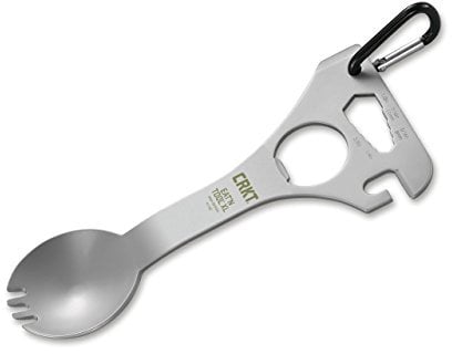 CRKT Erwachsene Messer Eat'n Tool XL, Silber, 76,5 g
