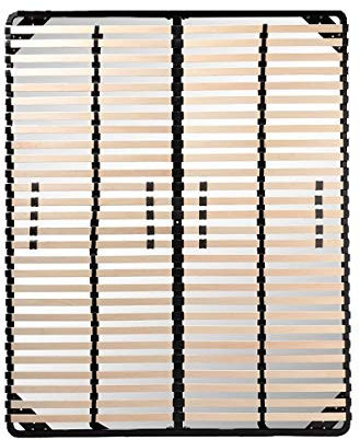 Paolo Collaner Sommier à Lattes multiplis résistant fermeté réglable 140X200 cm