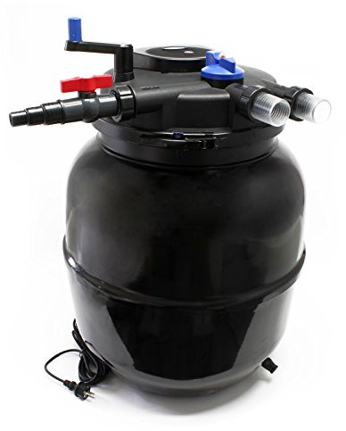 SunSun CPF-50000 Druckteichfilter 13.000 l/h / 55 W UVC Einheit, Moving Bed Teichdruckfilter, Bio Teichklärer Filteranlage