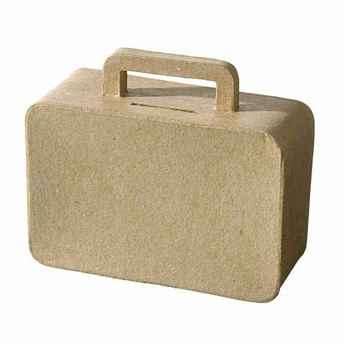 efco PappArt Spardose Koffer 15 x 12,5 x 6 cm