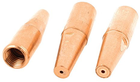 sourcingmap 3Pcs M8x1.0mm Thread Injection Acetylene Propane Cutting Tip Welding Nozzle