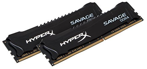 Kingston HyperX HX428C14SBK2/16 Savage XMP Arbeitsspeicher 16GB (DDR4 CL14 DIMM Kit) schwarz