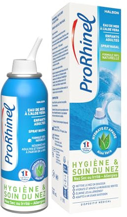 ProRhinel Eau de Mer à l'Aloe Vera Enfants-Adultes, 100 ml