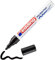 edding 750 Glanzlackmarker - schwarz - 1 Lackmarker - Rundspitze 2-4 mm - Lackstift für Glas, Stein, Holz, Kunststoff und Papier - wasserfest, stark deckend