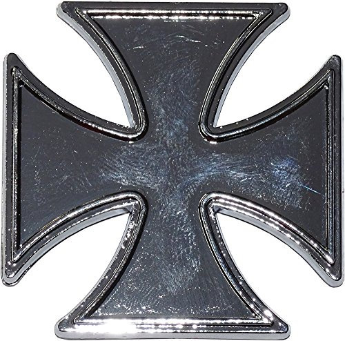 carstyling XXL Relief-Chrome-Tattoo Iron Cross