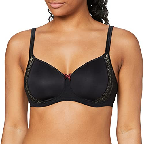Rosa Faia 5654 - Reggiseno Donna, colore nero (schwarz/schwarz), taglia 2D (Taglia produttore: 32D UK)