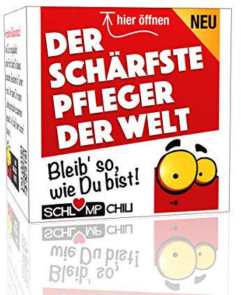 Schlump-Chili⎥Der schärfste Pfleger der Welt - ein witziges und originelles Geschenk