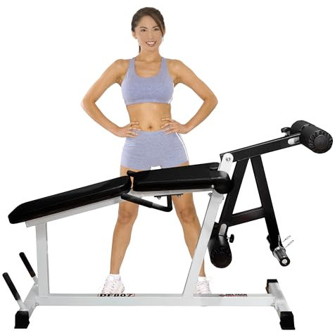 DELTECH Fitness Bein Verlängerung/Bein Curl Maschine