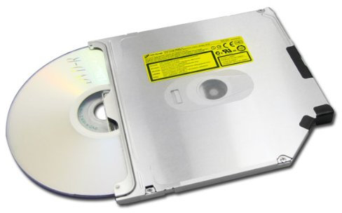 Hitachi-LG GS23N / GS31N slim internal Slot Loading DVD Burner Superdrive for Apple Macbook Pro 13 15 Laptops with 9.5mm height SATA drive