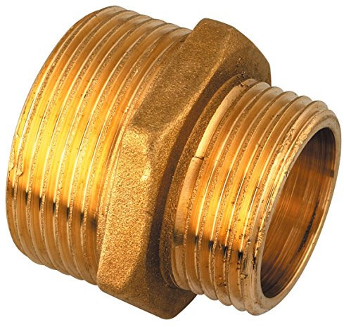 Réduction Mâle Raccords - Mâle laiton - Filetage 26 x 34 mm - 33 x 42 mm - Vendu par 1