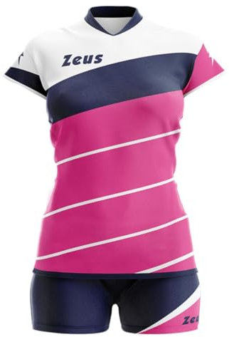 Zeus Kit LYBRA Donna Fucsia Fluo-Blu-Bianco L