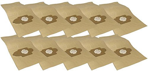 10 Industrie- Baustellen- Gewerbe- Heavy Papier Staubsaugerbeutel passend für MatriX- VC W 1400-30 L/L-E