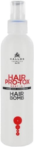 Kallos Pro-Tox Flüssig-Haarspülung mit Keratin, Kollagen, Hyaluronsäure und Multi-Öl-Komplex 200 ml