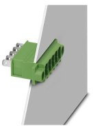 PHOENIX CONTACT DFK-PC 4/4-G-7,62-FS4,8 Durchführungsgrundleiste, 4 mm² Nennquerschnitt, 4 Anschlüsse, DFK-PC 4/..-G -FS4,8 Reichweite, 7.62 mm Rastermaß, Grün, 50 Stück