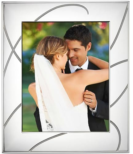 Lenox Bridal Adorn Frame, 8 by 10-Inch, Metallic