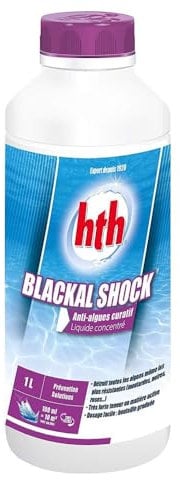 Hth - Anti-Algues choc Blackal Shock 1 L
