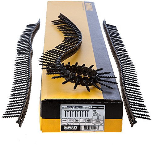 Dewalt DWF4100350 Dewalt DWF4100350 Plastic Collated Drywall Screws Coarse Thread 35mm x 3.5mm (1000 in Box)