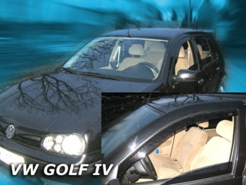 HEKO Z902019 Windabweiser Regenabweiser für GOLF 4 97-04 HATCHBACK VARIANT 5türer für VORNE UND HINTEN