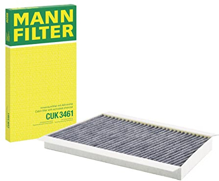 MANN-FILTER CUK 3461/1 Cabin Air Filter - Pollen Filter with Activated Carbon - For right-hand drive vehicles for Cars + Transporters