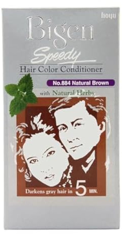 Bigen Speedy Hair Color, Natural Brown 884