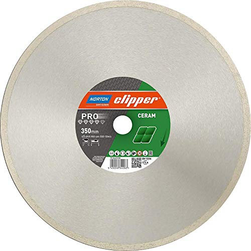 Norton Clipper 70184625093 MD 120C Disques diamant 200 x 25,4 mm Gris/Argent
