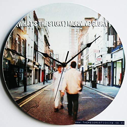 The Oasis Collection - (What's the Story) Morning Glory? - 12 LP Vinyl Record Handmade Wall Clock