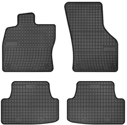 Preisprofessor Gummi Auto Fußmatten exakter Passform 4-teilig SE-0397
