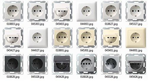 Gira System 55 Schuko-Steckdosen - Farbe wählbar NEU OVP