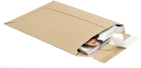 25 St Toppac TP360 Versandtaschen 320x455 mm aus brauner Vollpappe Kartonumschlag
