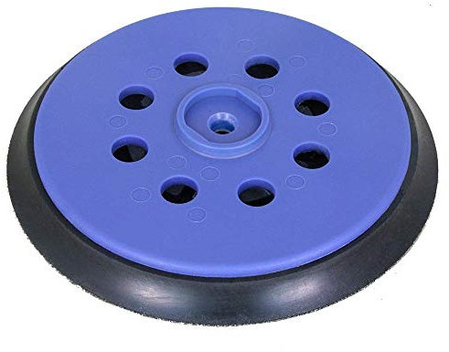 Schleifteller für DeWALT D26410 Medium - für Klett-Schleifscheiben Ø 150mm mit 15-Loch Absaugung - Stützteller in hart medium oder soft verfügbar - DFS