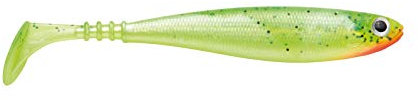 Jackson Unisex – Erwachsene 10C4050801035905C10 Zanderbait 12cm Hot Chartreuse Gummiköder, Bunt, Normal