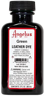 Angelus Leather Dye Green