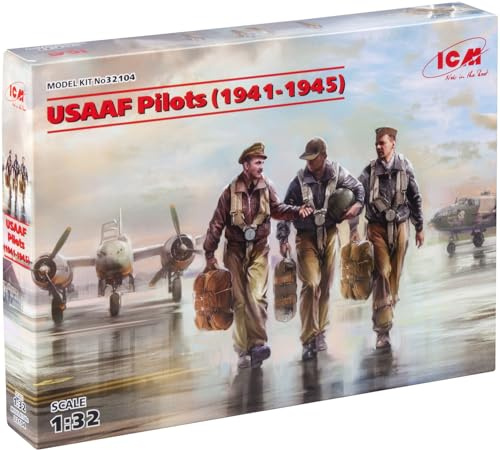 Figuren USAAF Pilots (1941-1945) (3 Figures)