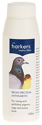 Petlife Harkers Harka-Verm Liquid Worming Treatment for Pigeon, 100 ml