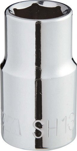 SAM Outillage SH-20 Douille courte 1/2 6 Pans de 20 mm