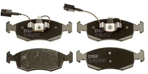 TRW GDB1900 Bremsbelagsatz 4-Teilig für Fiat 500 (312_) 2007 - Vorderachse und Andere Fahrzeuge