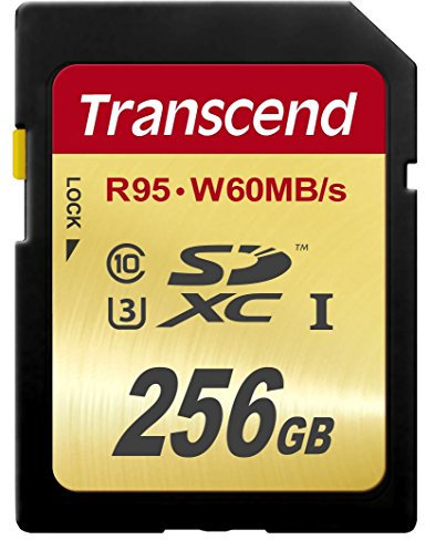 Transcend 256GB SDXC/SDHC USH-I U3 Memory Card