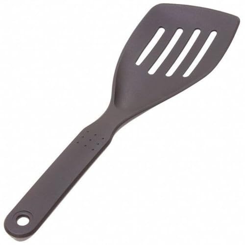Crestware NY5 Nylon Slotted Scoop Turner, 11, Silver