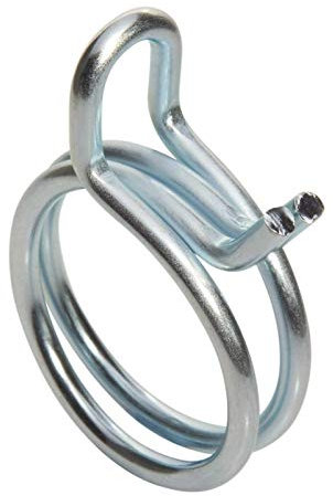 4 x 10mm Mikalor Double Wire Spring Clips Silicone Hose Pipe Air Fuel Band Clamp