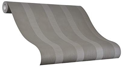 marburg Tapete Braun Streifen Streifen Ideal für Wohnzimmer Colani Visions Made in Germany 10,05m X 0,70m 53349