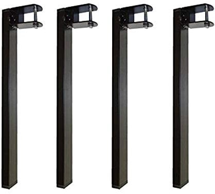 IMEX EL ZORRO 81428 - JUEGO 4 PATAS CANGURO 365X40X20MM (PARA SOMIER 40X30 MM)