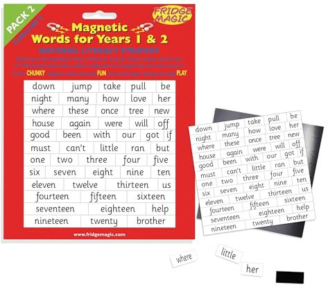 Engaging Magnetic Words for Key Stage 1 - Years 1&2 - Pack 2