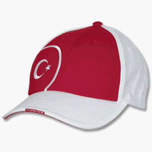 04-05 Türkei Federation Cap - rot/weiß