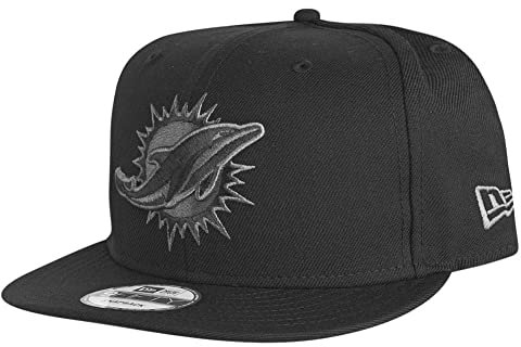 New Era 9Fifty Snapback Cap - Miami Dolphins schwarz/grau