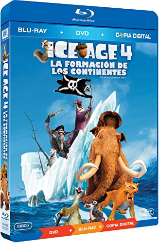 Ice Age 4 (Blu-Ray + Dvd + Copia Digital) (Blu-Ray) (Import) (Keine Deutsche Sprache) (2012) Animació